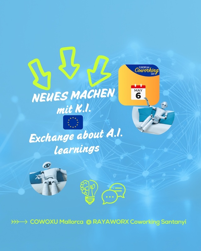 event visual euCoworkingDay ai exchange